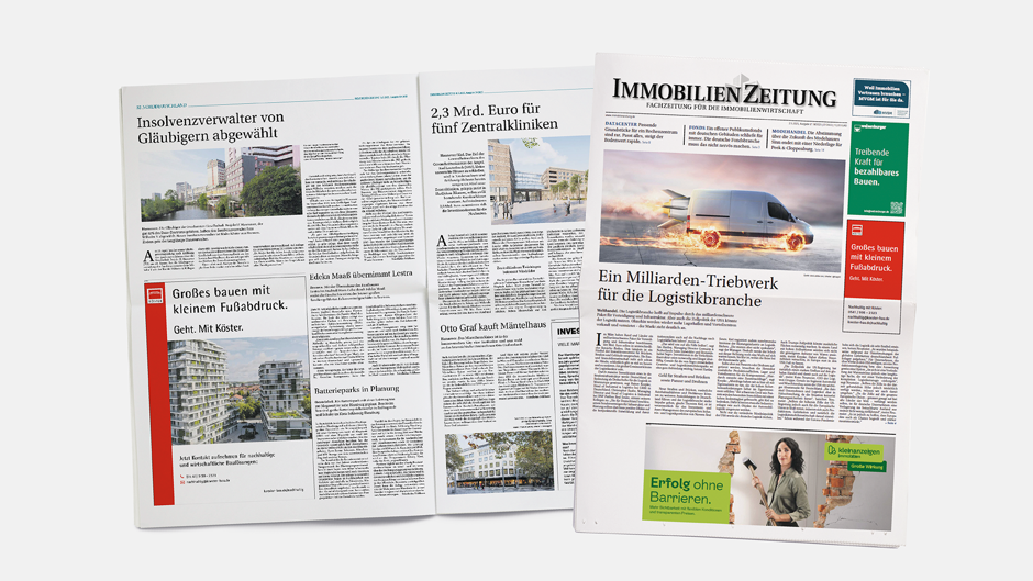 Beispiele des Unternehmens Köster